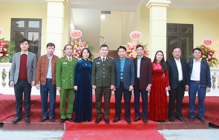 Huyện An Lão: Khánh thành trụ sở làm việc Công an xã Tân Viên